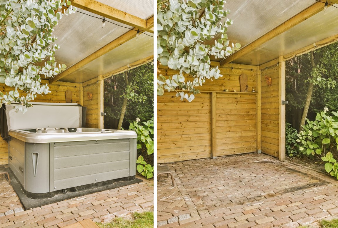 hot tub removal service in Essex