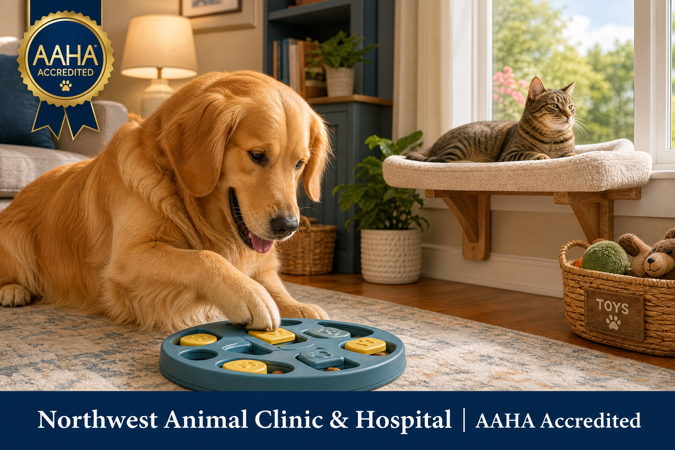 Pet Enrichment: Supporting Dogs and Cats at Home