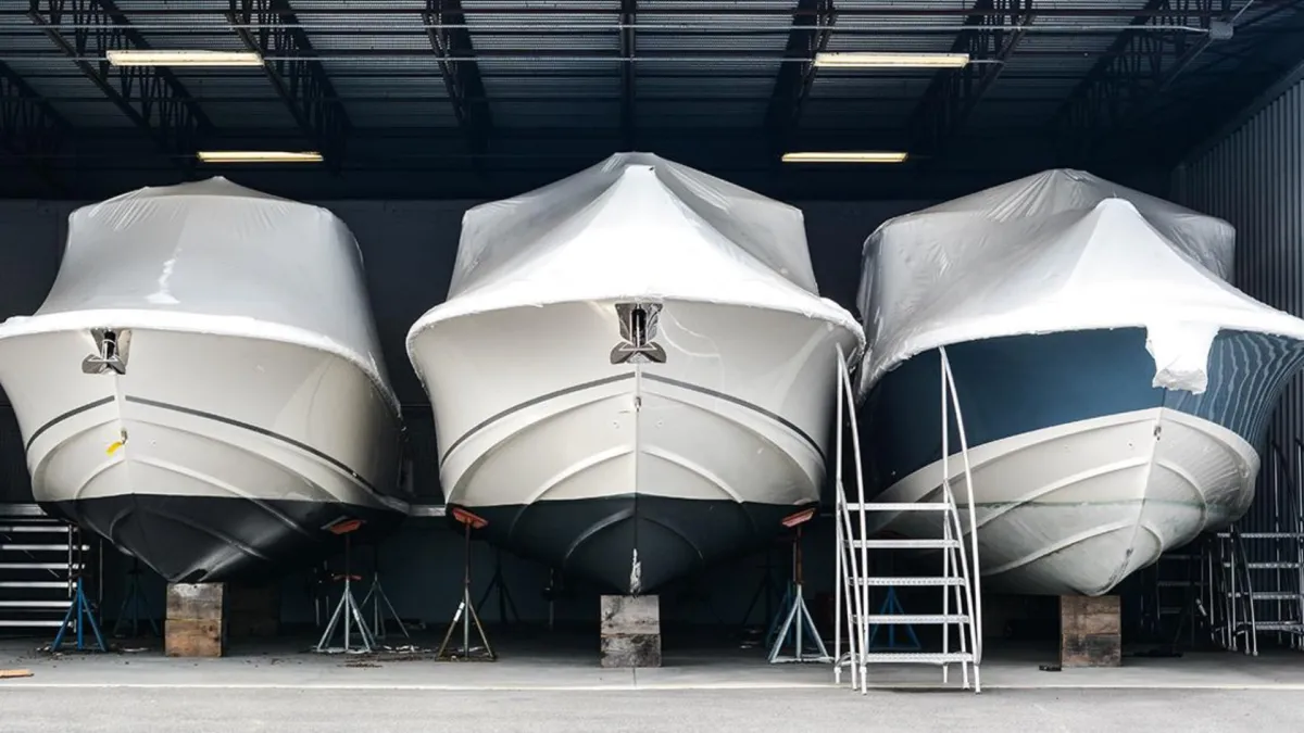 Boat & Marine Shrink Wrapping