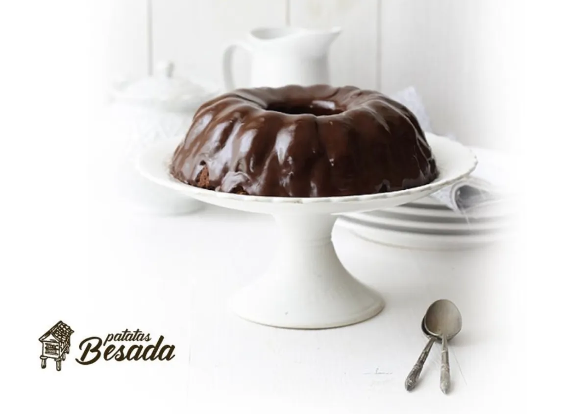 bizcocho de patata y chocolate receta