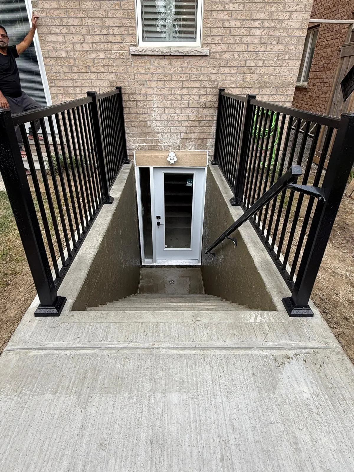 Basement door