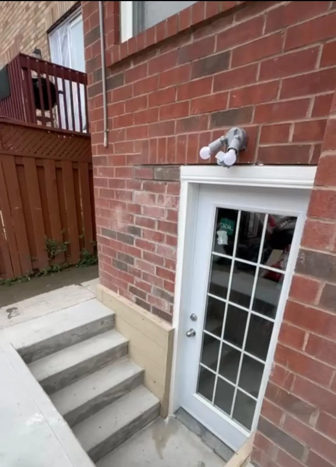 side entrance
