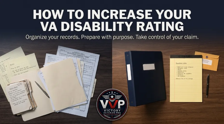 How to Increase Your VA Disability Rating