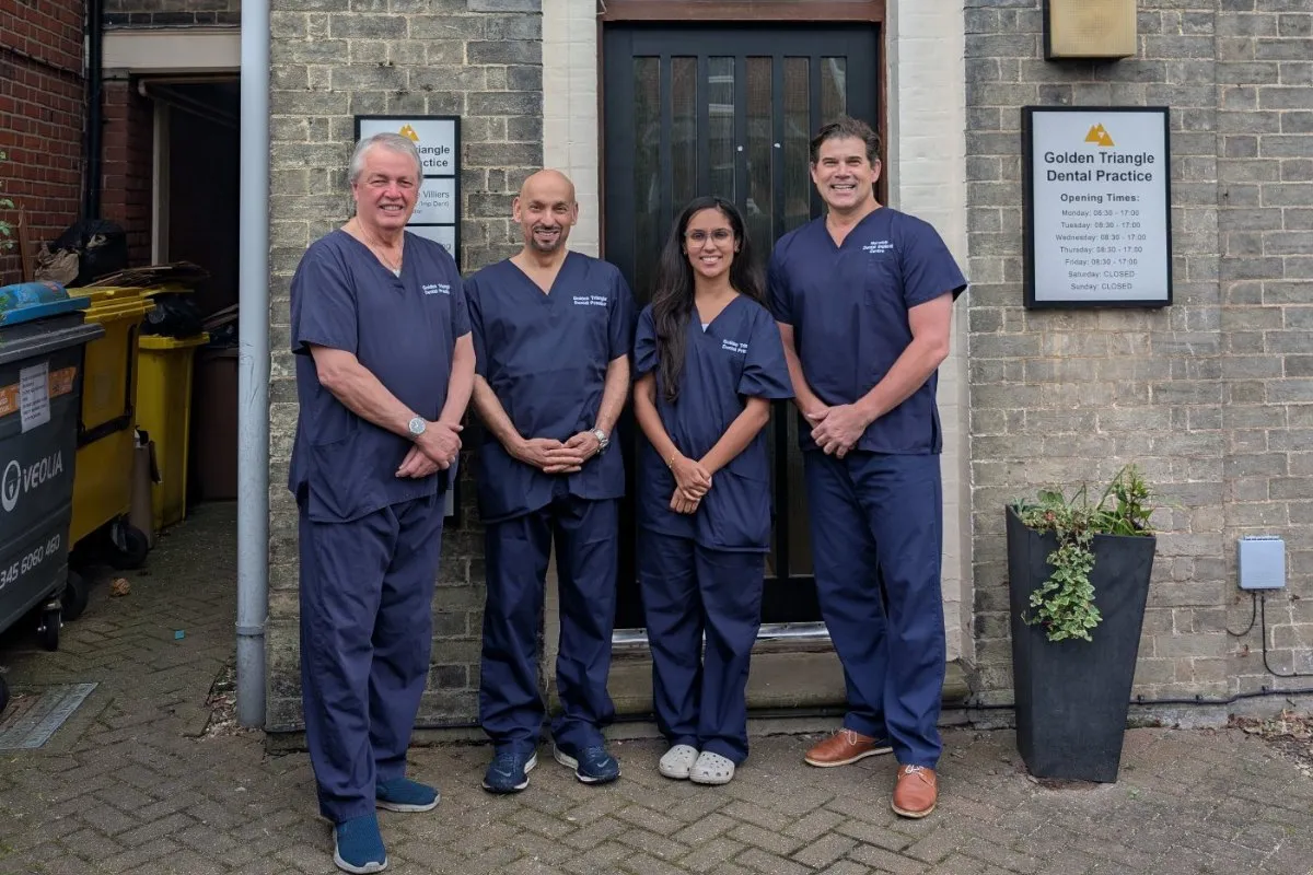 The dentists at Golden Triangle Dental Practice, Norwich