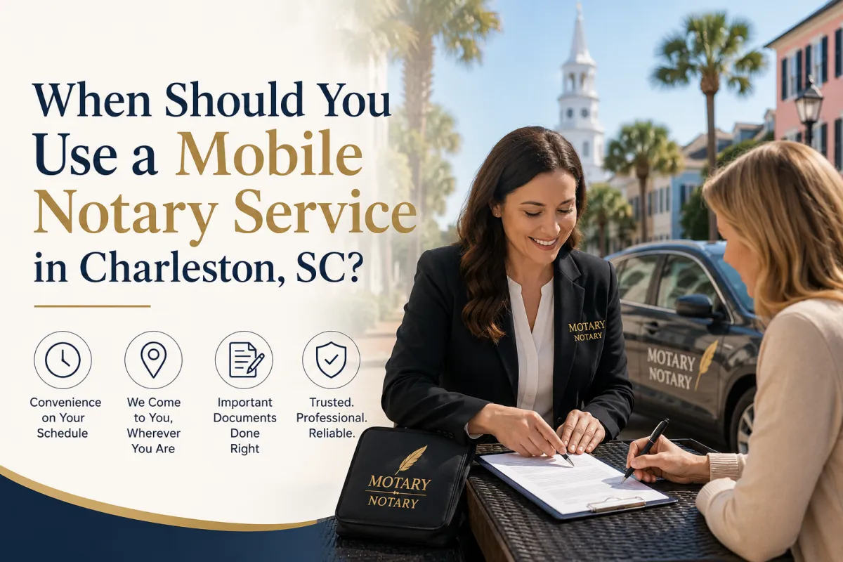 Mobile Notary Service
