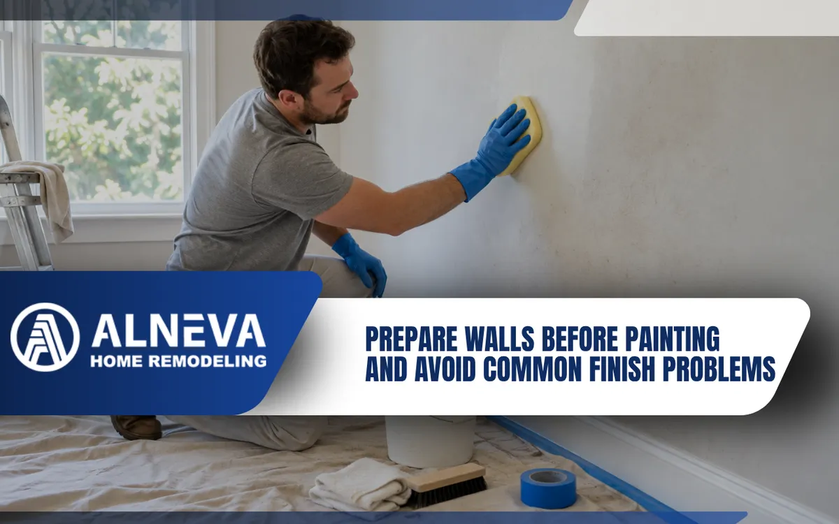 Prepare Walls Before Painting and Avoid Common Finish Problems
