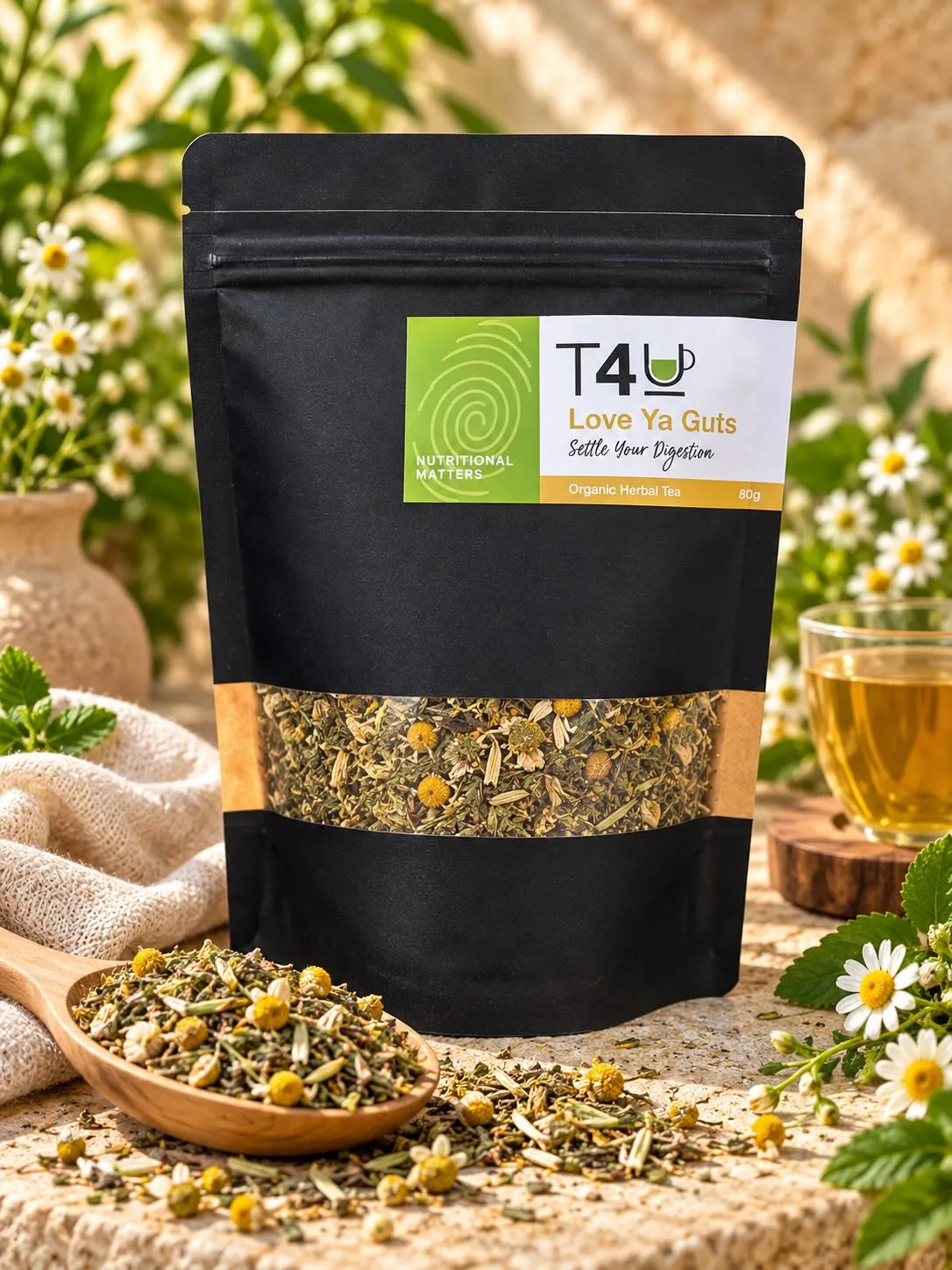 Love Ya Guts T4U organic herbal tea blend
