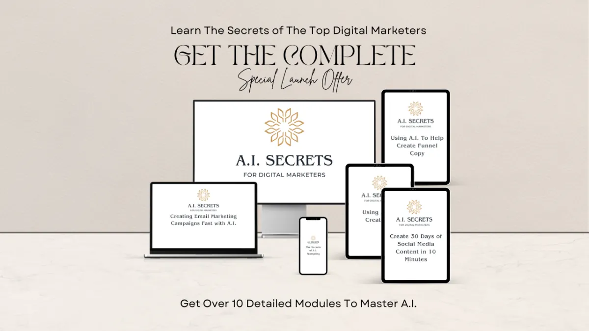 AI Secrets for Digital Marketers