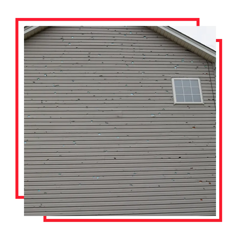 Detailed property inspection for storm and hail damage in Bolingbrook, IL