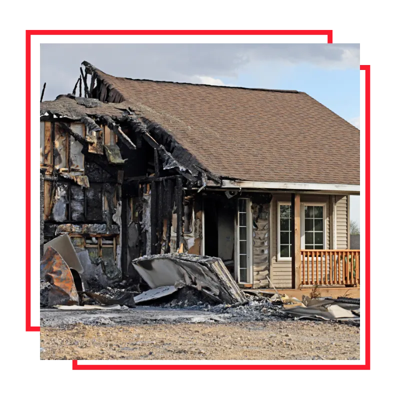 Smoke and soot damage inspection for an insurance claim in Downers Grove, IL