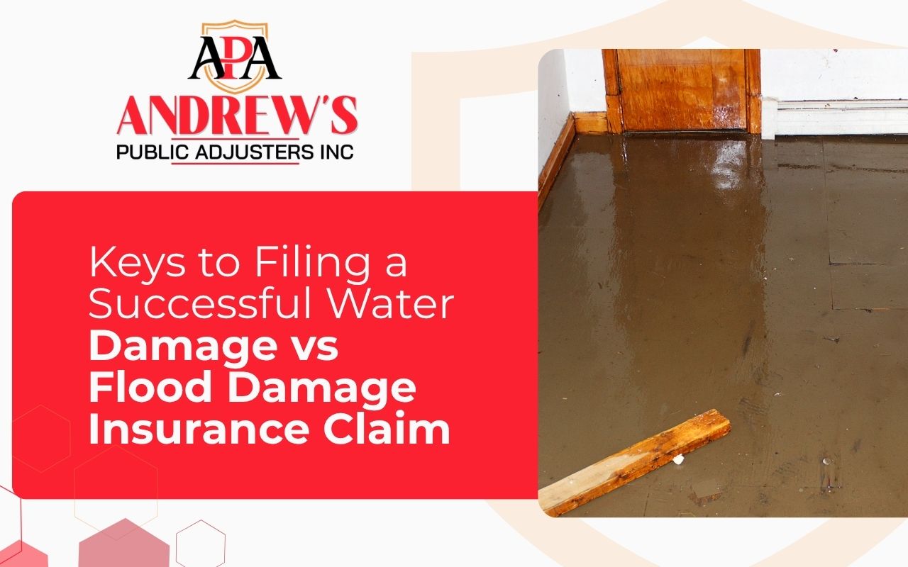 Keys to Filing a Successful Water Damage vs Flood Damage Insurance Claim