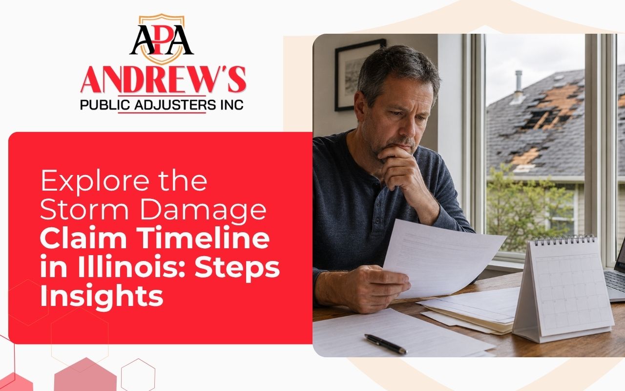 storm damage claim timeline in Illinois
