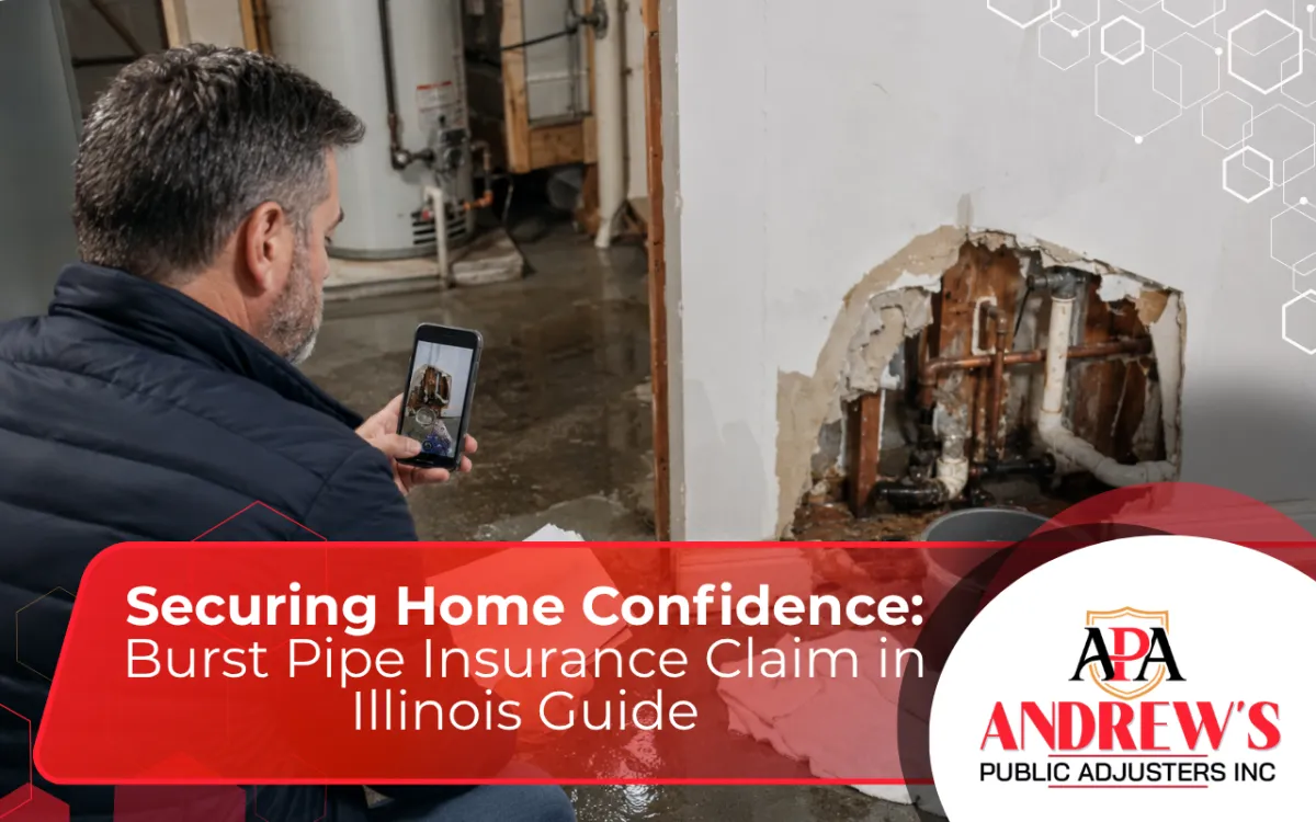 Burst Pipe Insurance Claim in Illinois | Expert Help
