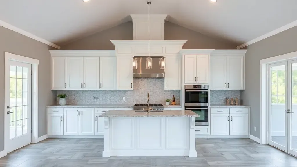 Home Remodeling in Callahan FL showcasing beautiful kitchen transformation with modern design elements.