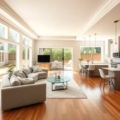 Beautifully remodeled home interior in Jacksonville, FL showcasing modern design and stylish decor.