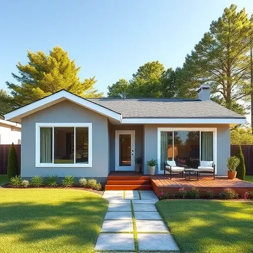 Stunning single-family home exterior remodel in Switzerland FL with modern design, landscaping, and welcoming atmosphere.