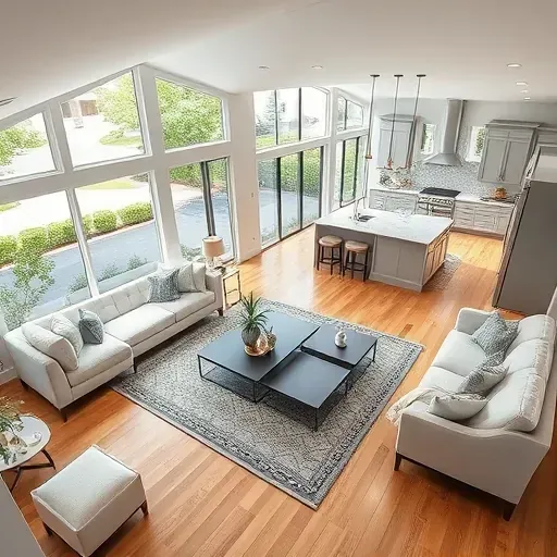 Home remodeling project in Jacksonville FL showcasing modern design and stylish finishes in an inviting space.