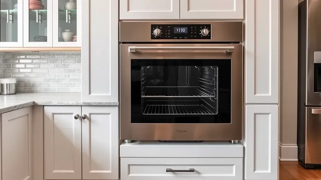 Built-In Oven Installation projects in Jacksonville FL featuring modern kitchen designs and appliances