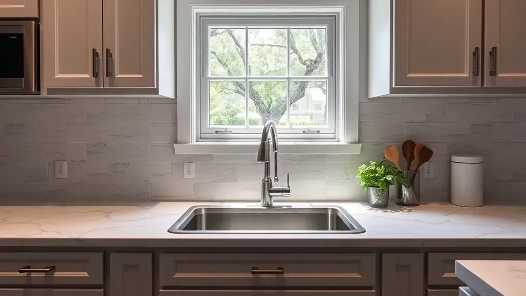 Kitchen sink installation projects showcasing modern designs in Jacksonville, FL