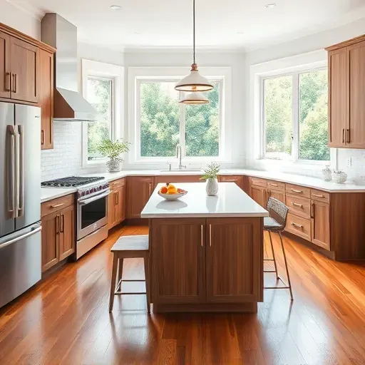 Recently remodeled Jacksonville kitchen with sleek quartz countertops, modern appliances, and spacious open-concept design.