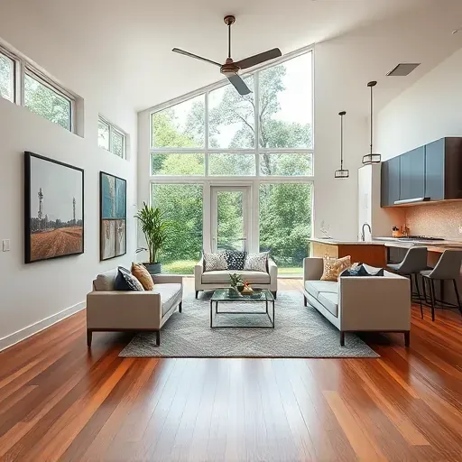 Home remodeling project in Jacksonville FL showcasing modern design, fresh colors, and stylish furnishings.