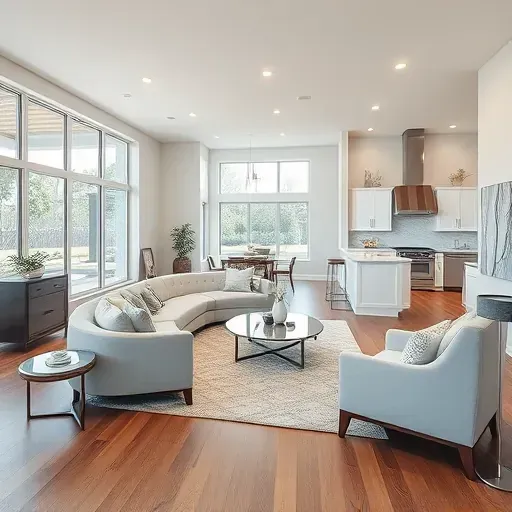 Home remodeling in Jacksonville FL featuring modern design, spacious layout, and stylish decor in an empty room.