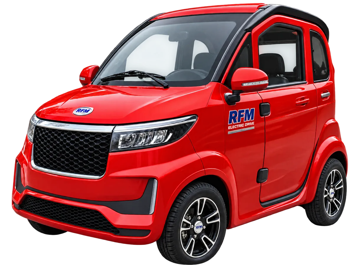 Red RFM Smile 1.5 electric car
