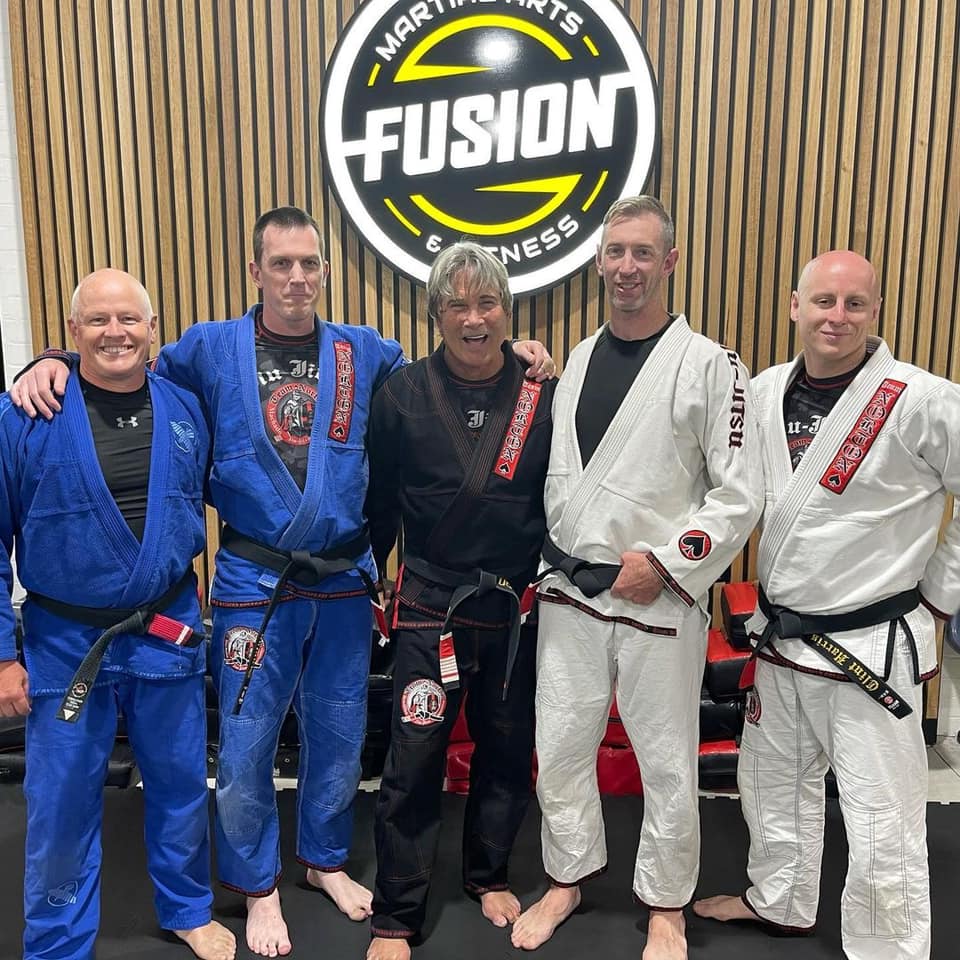 Renzo Grace and Richard Norton Post Fight