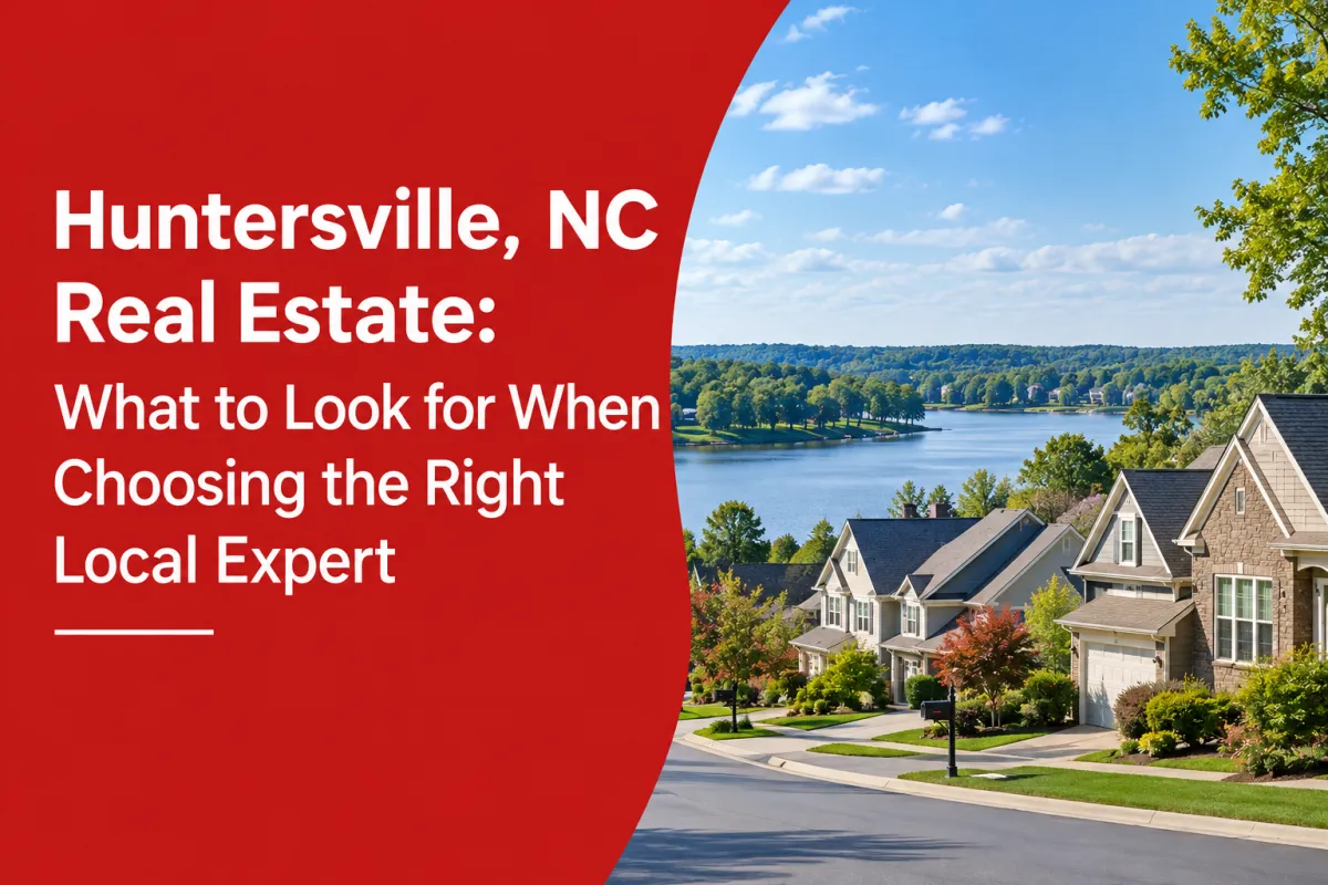 Huntersville NC real estate and local real estate expert