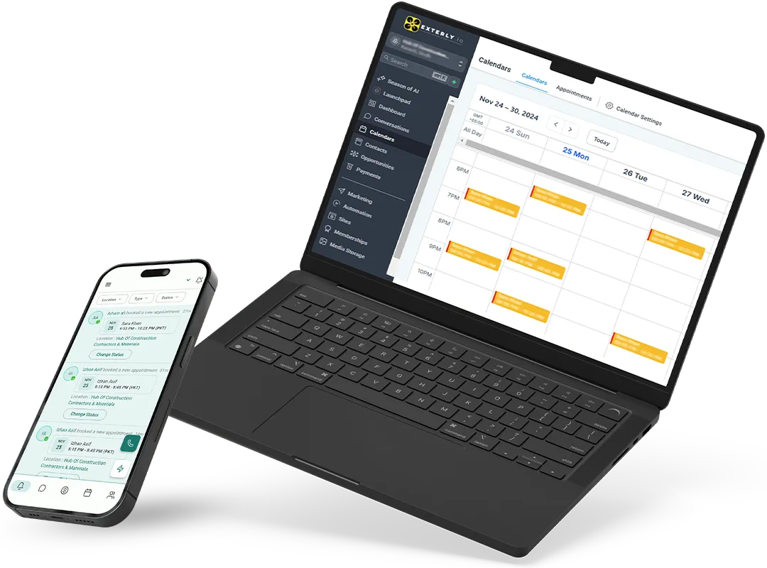 Online Bookings + Google Integration