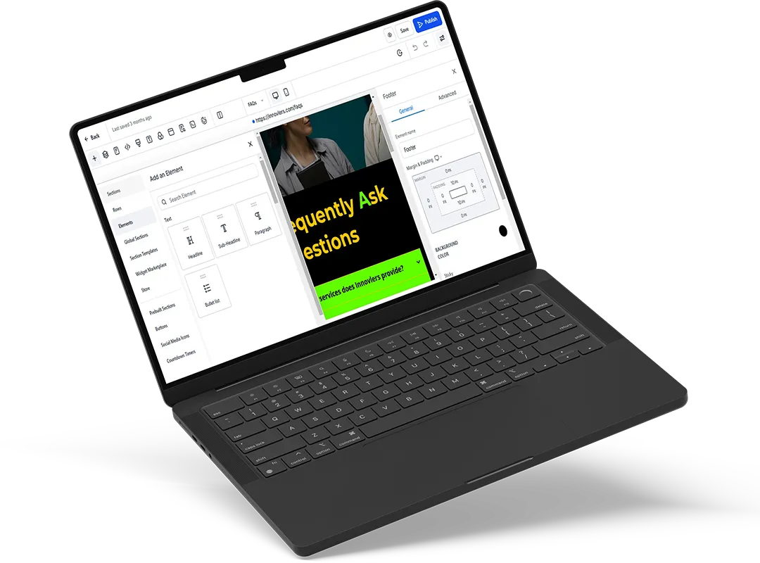 Drag & Drop Website Builder