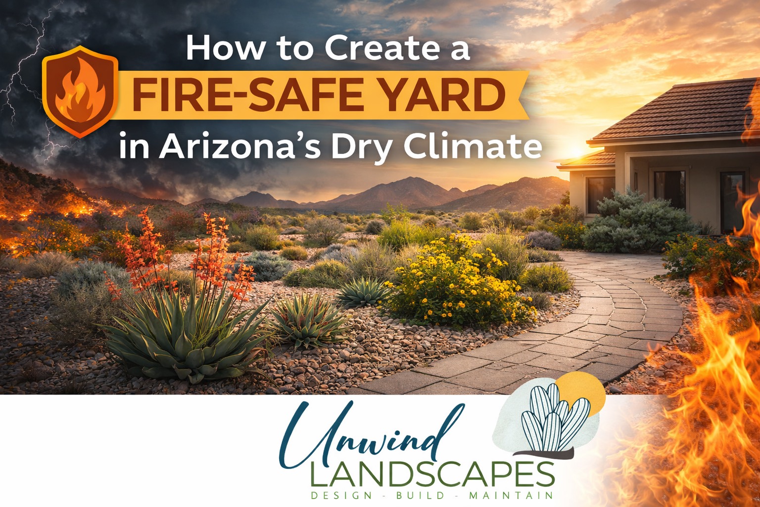 How to Create a Fire-Safe Yard in Arizona’s Dry Climate