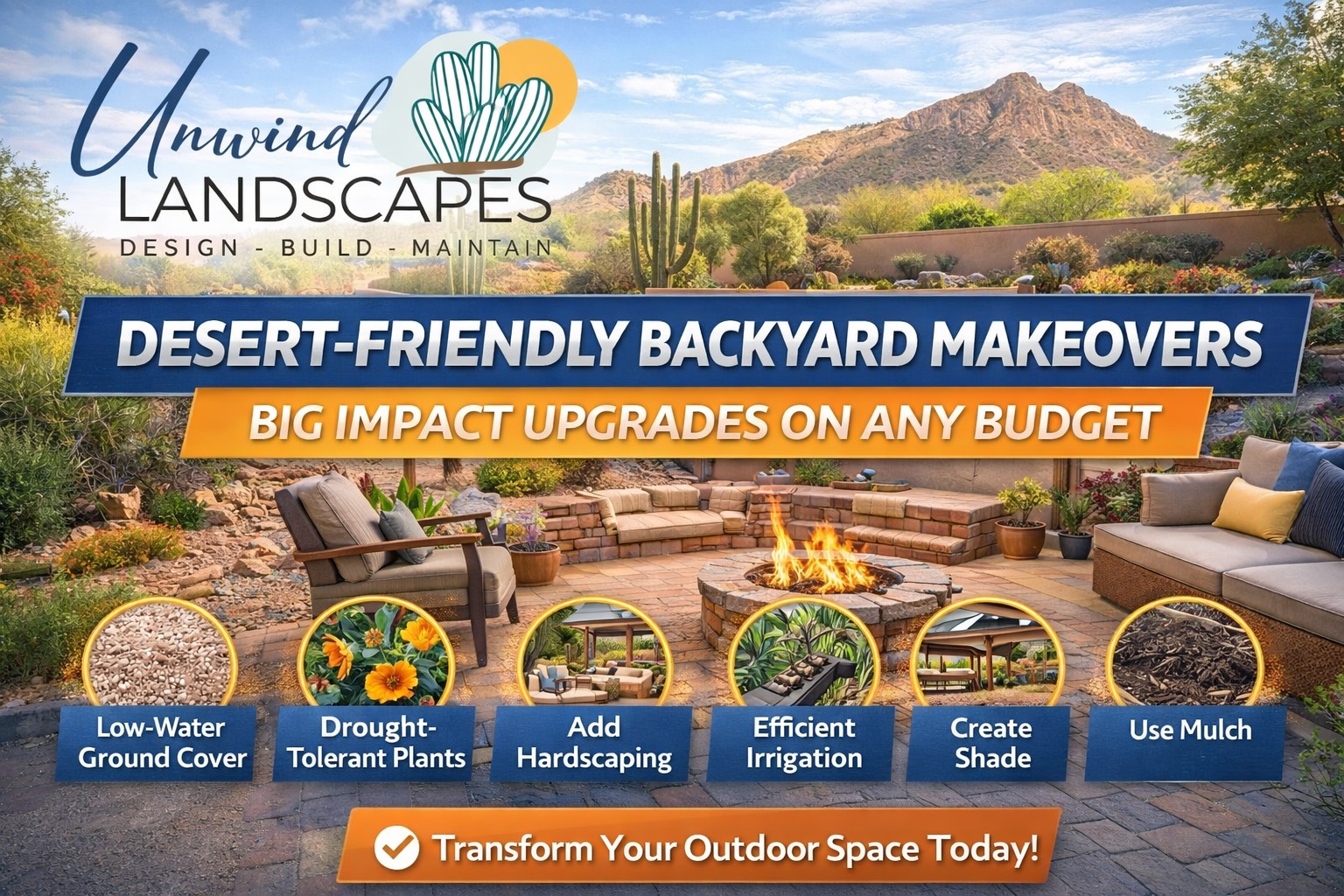 Budget-Friendly Desert Backyard Makeovers That Deliver Big Results