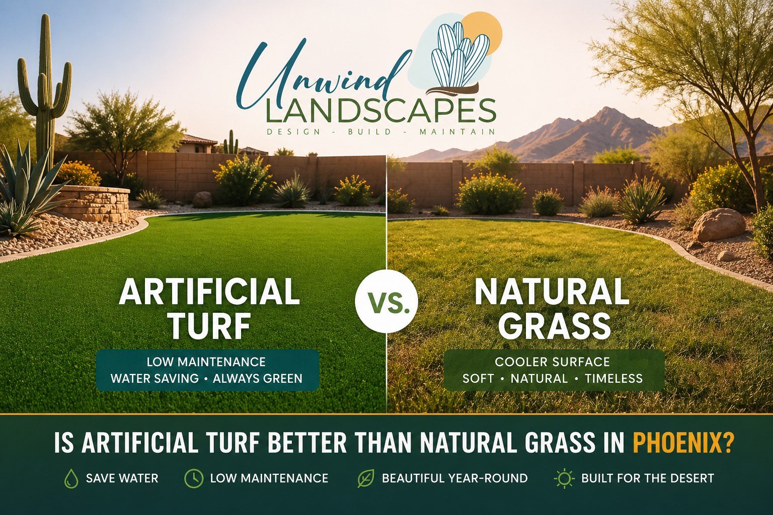 Is Artificial Turf Better Than Natural Grass in Phoenix?