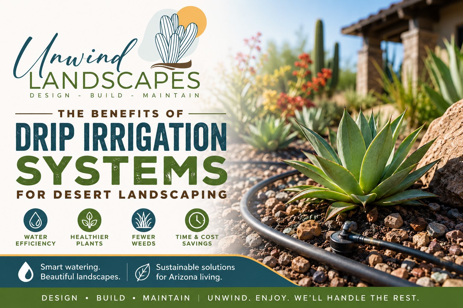 The Benefits of Drip Irrigation Systems for Phoenix Landscaping