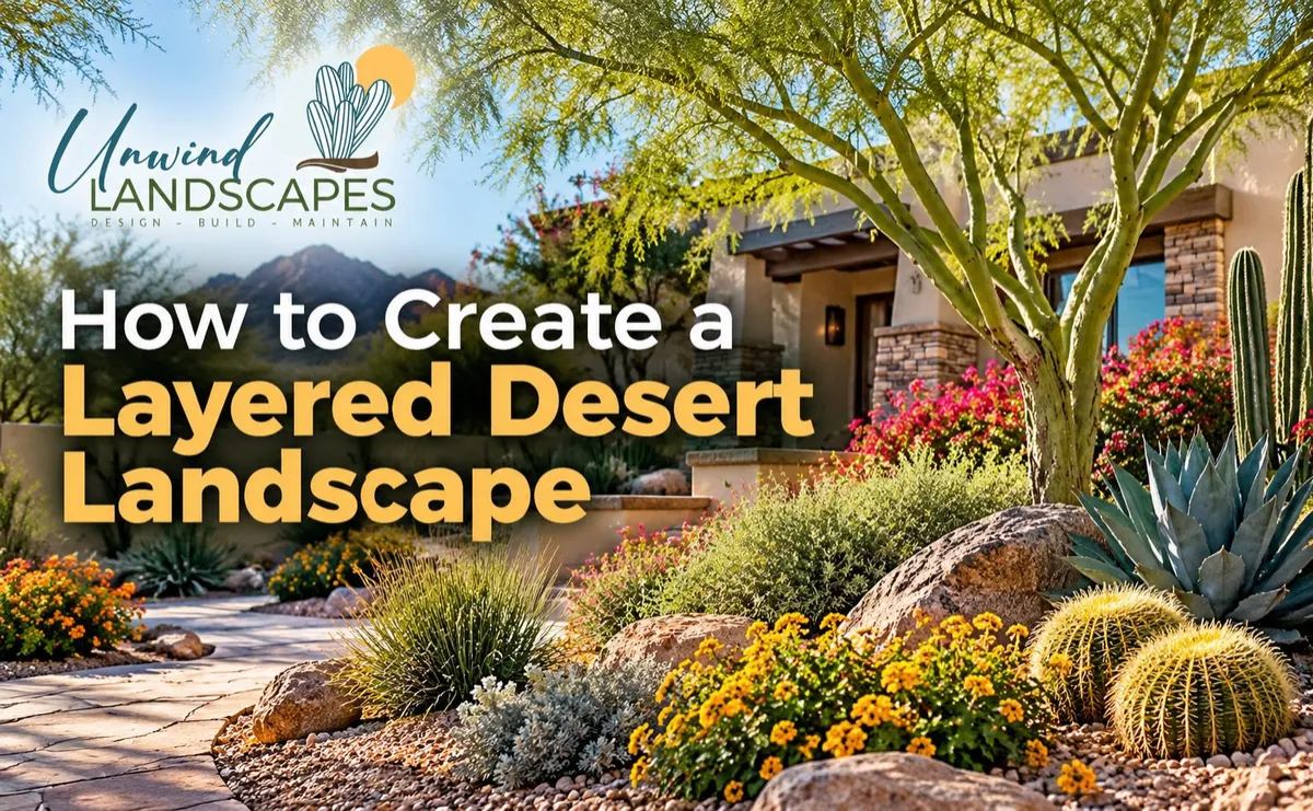 How to Create a Layered Desert Landscape