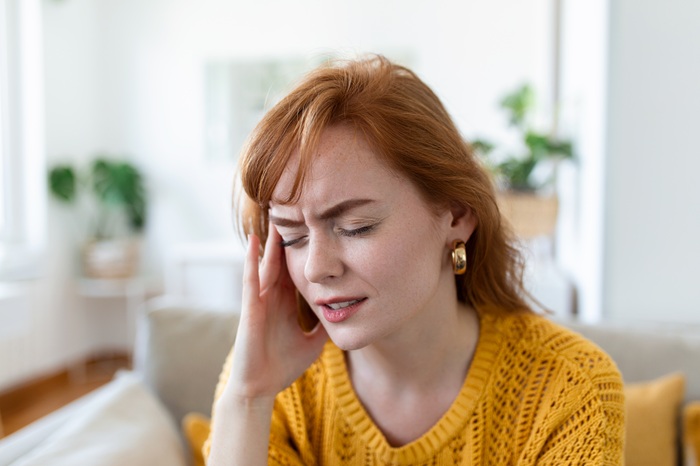 Young Women with Dizziness Signs
