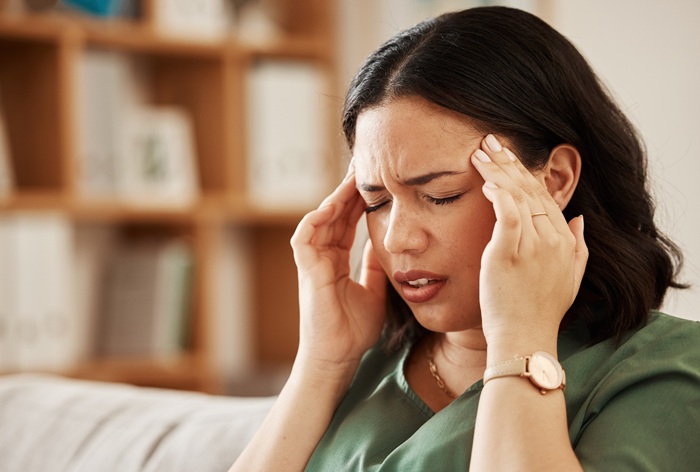 Young Women with Dizziness Signs