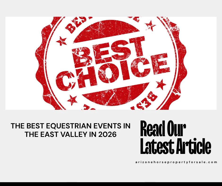 best equestrian events East Valley Arizona 2026