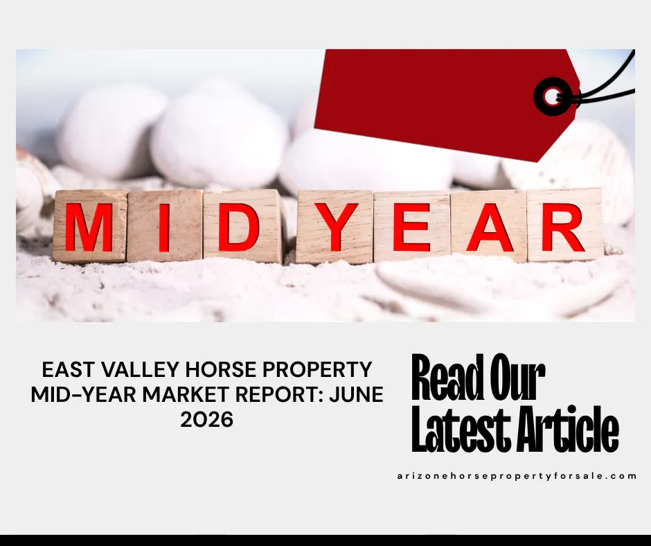 East Valley horse property mid-year market report 2026 Kim Williamson