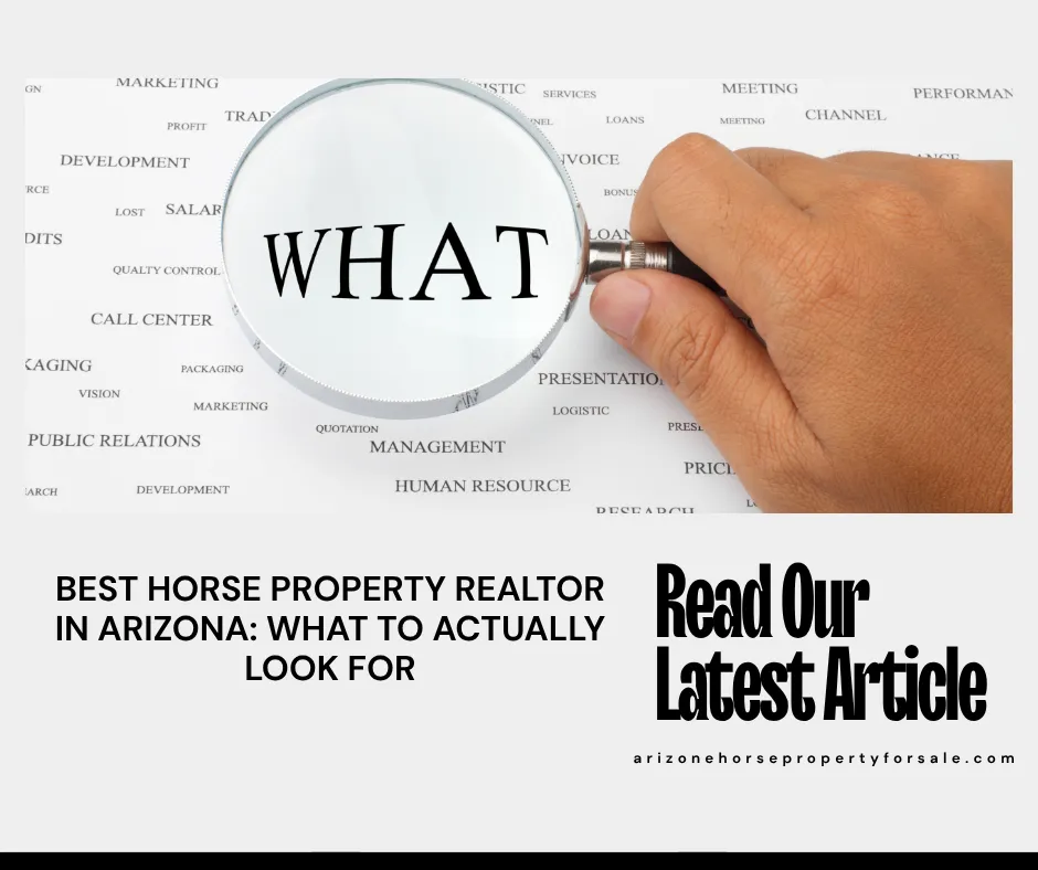 best horse property realtor Arizona Kim Williamson
