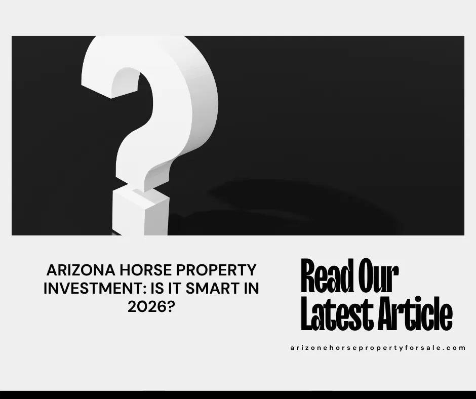 Arizona horse property investment 2026 Kim Williamson