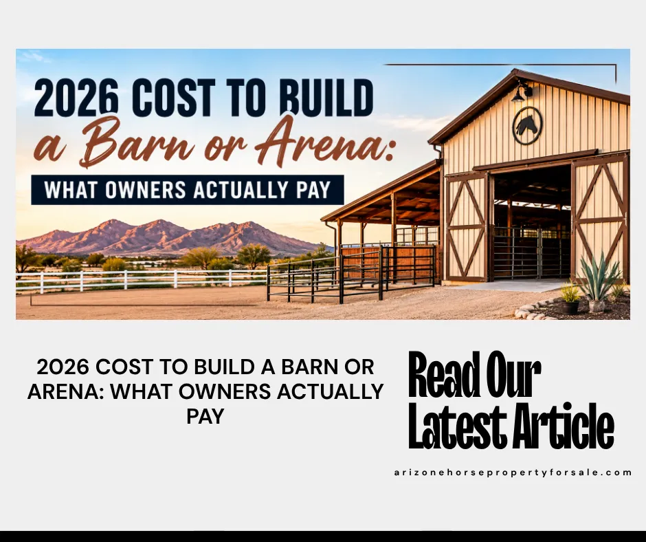2026 Cost to Build a Barn or Arena: What Owners Actually Pay