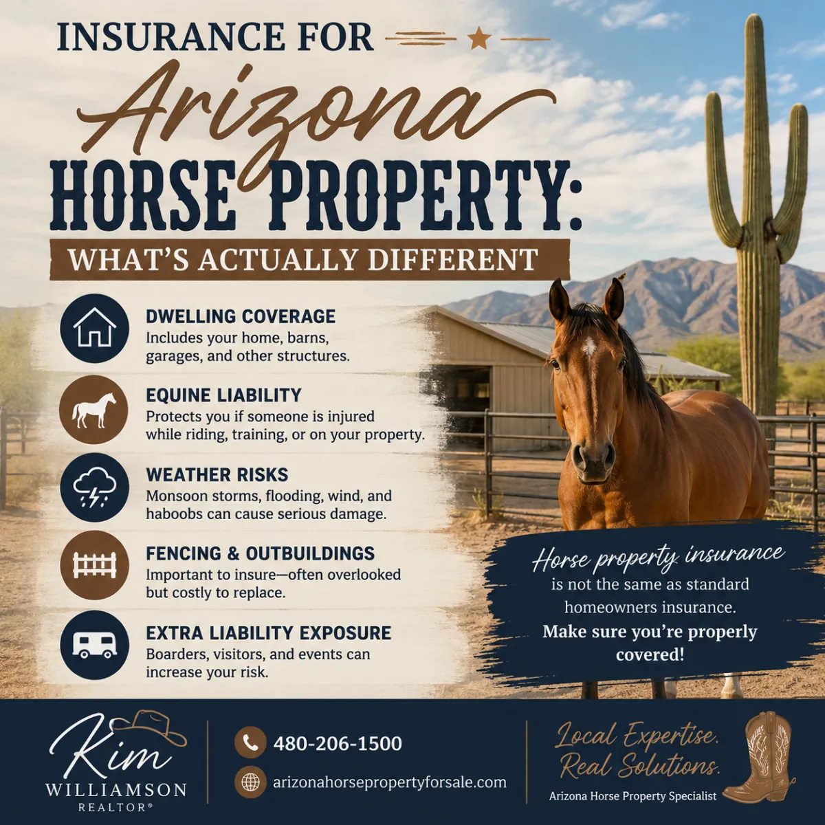 Insurance for Arizona Horse Property | Kim W.