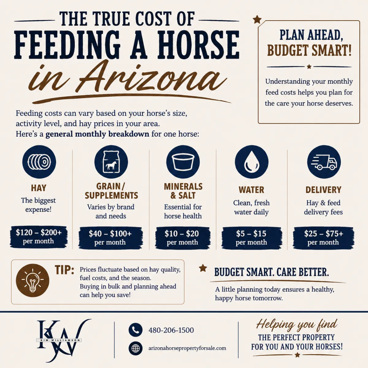 True Cost of Feeding a Horse in Arizona | Kim W.