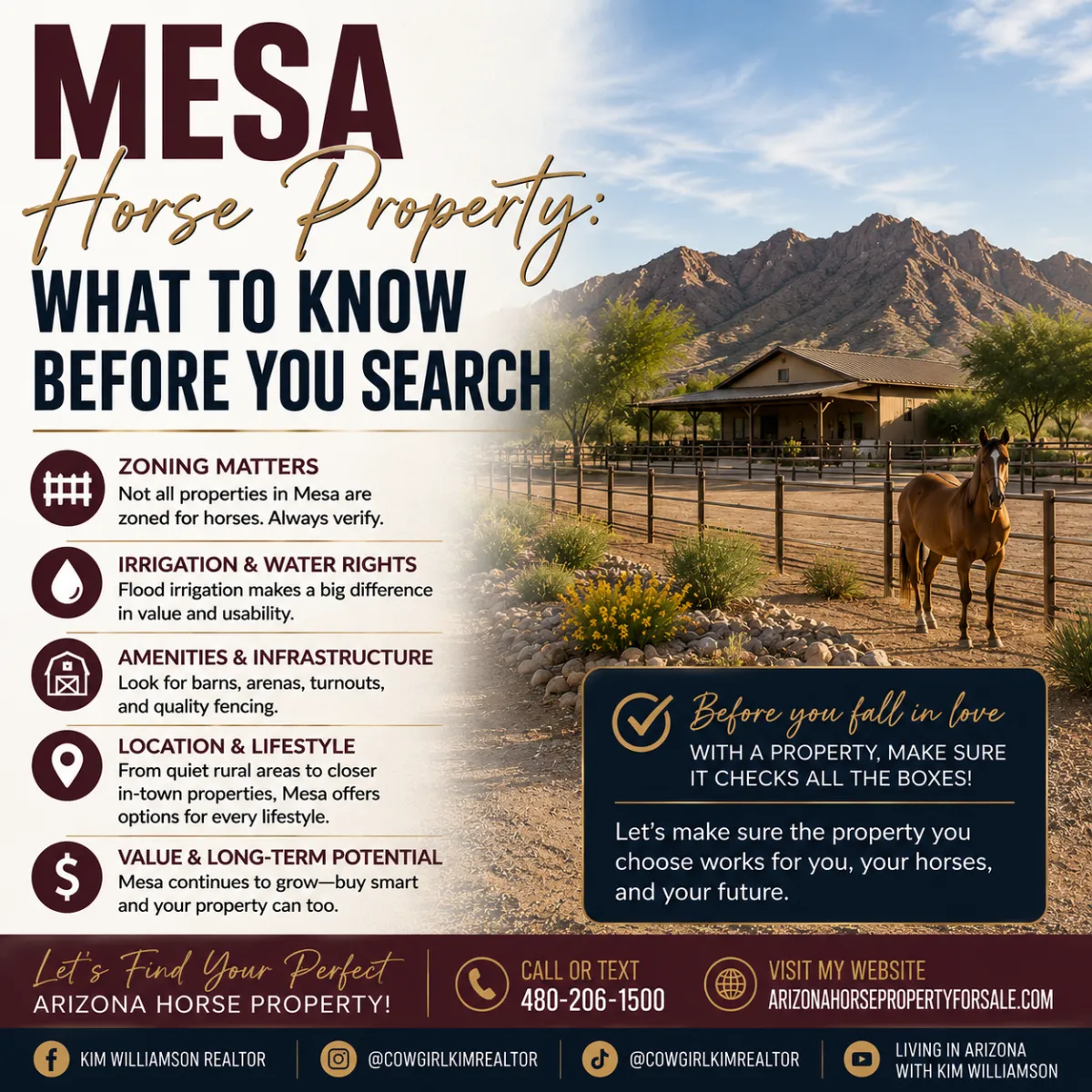 Mesa Arizona Horse Property Guide | Kim W.
