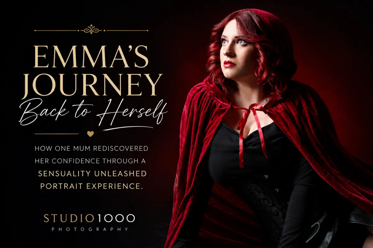 Image of a woman in a red hood