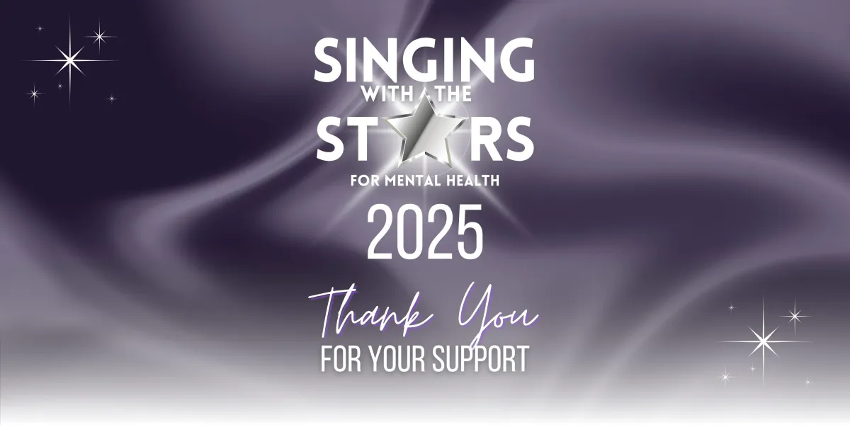 Singing with the Stars - Thank you for your support graphic