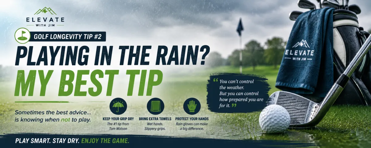 My Best Tip for Playing Golf in the Rain