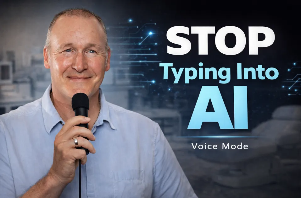 Stop typing into AI